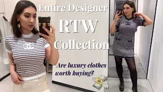 My Entire Designer Ready To Wear Collection | Louis Vuitton, Chanel, Fendi, Balmain, Gucci & More