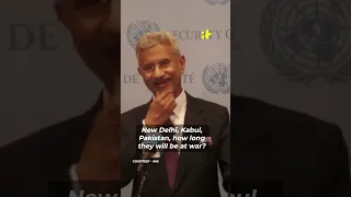 S Jaishankar Slams Pakistan Journalist #Shorts