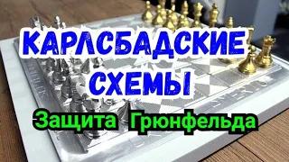 13 )Лекция.Ферзевый гамбит.     Карлсбадский тупик. Защита Грюнфельда.Атака пешечного мешенства.