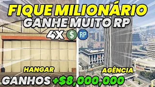 ESSES ESQUEMAS VÃO TE DEIXAR MILIONÁRIO NO GTA 5 ONLINE - AGÊNCIA E HANGAR