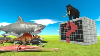 Aquatics and Dinosaurs Hunt Animal Boxes - Animal Revolt Battle Simulator