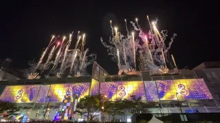 Central World New Year Fireworks 2022. Thailand Bangkok New Year 2022