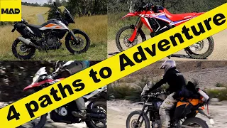 Fabulous Four - Gateway to Motorcycle Adventure | Honda CRF300 | KTM390 | BMW310 | Enfield Himalayan