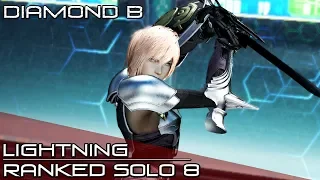 STRIKE AND... LAG Dissidia Final Fantasy NT (DFFNT) - Lightning Ranked Solo Matches 8 [Diamond B]