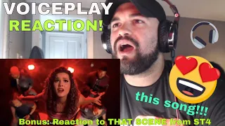 VoicePlay ft. Ashley Diane - Running Up That Hill Kate Bush Stranger Things Acapella  REACTION!