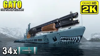 Submarine Gato - Destroyed 5 ships with one shot