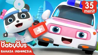 Wah! Ambulans Datang! | Lagu Ambulans Anak | Lagu Kendaraan Anak | BabyBus Bahasa Indonesia