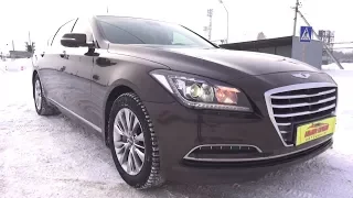 2014 Hyundai Genesis 3.0 GDI. HTRAC. Обзор (интерьер, экстерьер, двигатель).