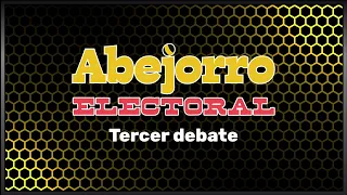 Tercer debate presidencial 2024 - Abejorro Media
