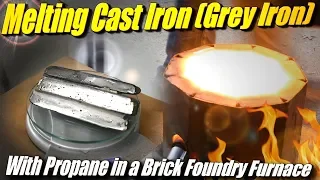 Can I melt Cast Iron in my propane furnace?