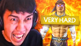 Playing the FINAL BOSS on VERY HARD Made Me RAGE on Mortal Kombat 11!