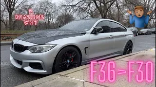 WHY CHOOSE A F36 OVER A F30!!!