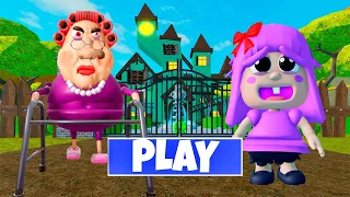 NEW UPDATE | BABY POLLY and the ESCAPE EVIL GRANDMA (OBBY) FULL GAMEPLAY #roblox