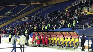 Как фанаты поддерживали сборную Украины в Харькове на открытой тренировке