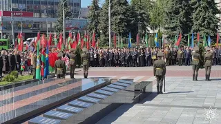 Спасатели Гомельского областного УМЧС приняли участие в мероприятиях, приуроченных ко Дню Победы