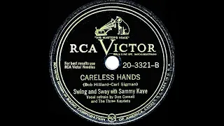 1949 HITS ARCHIVE: Careless Hands - Sammy Kaye (Don Cornell vocal)