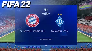 FIFA 22 - FC Bayern München vs. Dynamo Kyiv | PS5