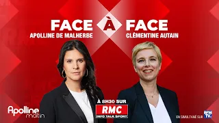 🔴 EN DIRECT - Clémentine Autain invitée de RMC