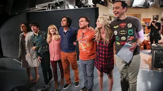 The Big Bang Theory Last Day Behind the Scenes - Jim Parsons Kaley Cuoco Jonny crying