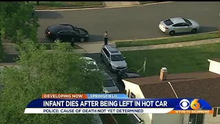 Baby dies after being left in hot car in Virginia