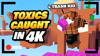 Toxic Players Exposed in 4K - Roblox BedWars