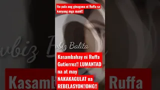 Kasambahay ni Ruffa Gutierrez‼️ LUMANTAD na at may NAKAKAGULAT na REBELASYON ‼️OMG‼️