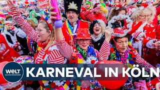 BUNT, LAUT, SCHRILL: Die Narren sind los! Karneval in Köln beginnt