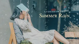 Stories in the Summer Rain - Beautiful Piano Song with Relaxing Sound of Rain ｜BigRicePiano