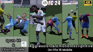 PC attribdb: Aggression and Emotion  unlock on Fifa 16 mobile mod easports fc 24 #smoothgameplay.