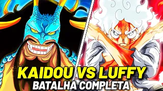 LUFFY VS KAIDO: BATALHA COMPLETA VEJA COMO FOI! | ONE PIECE 1050 O FIM DA BATALHA