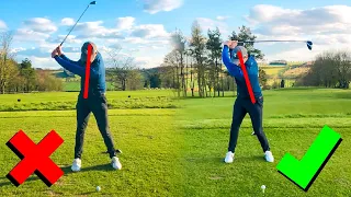 How To Fix Your REVERSE PIVOT and Improve Your BALL STRIKING