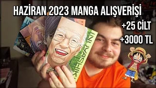 HAZİRAN AYI DEV MANGA ALIŞVERİŞİM 📚 (+25 Cilt +3000 TL)