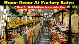 Home Decor Items Direct From Factory in Sadar Bazar Home Decor Market | Wall Art Fountain Lamps