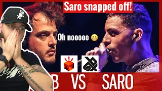 [Industry Ghostwriter] Reacts to: TIONEB vs SARO Grand Beatbox LOOPSTATION Battle- Final! Watch!!!