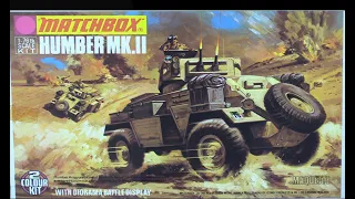 Classic Matchbox: Humber MKII Armoured car PK-75 Kit review