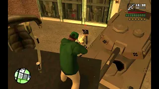 GTA San Andreas LSPD Police Station Shootout + Six Stars Escape