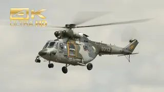(4K) RIAT 2022 Wednesday Helicopter arrival Compilation at RAF Fairford 2022