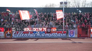 Stimmung der OFC-Fans - Auswärts in Fulda 2023/2024 (0:0)