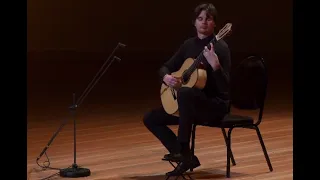 Tarrega - Selected preludes played by Anton Baranov