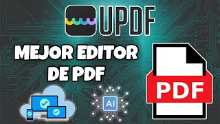 EL MEJOR EDITOR DE PDF CON INTELIGENCIA ARTIFICIAL 2024 | UPDF EN ESPAÑOL PARA ANDROID, PC, IPHONE