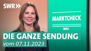 Sendung vom 7. November 2023: Sparen beim Heizen, Saug-Wisch-Roboter im Test & Co. | Marktcheck SWR