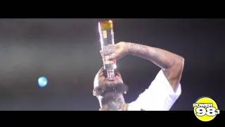 THE GAME - DOWNS A BOTTLE OF CIROC IN 48 SECONDS !!!!