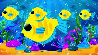 Lullabу and Peaceful Fish Animation. Aquarium Lullaby. Baby Sleep Music. Music Lullabies Collection