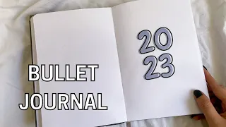 MEU BULLET JOURNAL PARA 2023 | organização fácil e minimalista