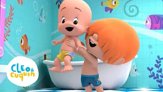 Canción del baño - Canciones infantiles con Cleo y Cuquin | Familia Telerin