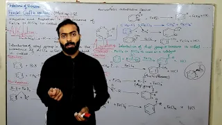 Friedel Craft's Reactions | Reactions of Benzene | ch#9 | 12th class chemistry