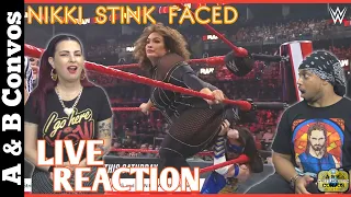 Nikki A.S.H. & Rhea Ripley vs Charlotte Flair & Nia Jax - LIVE REACTION | Monday Night Raw 8/16/21