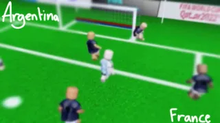 Argentina vs France WC Final in Roblox | Original