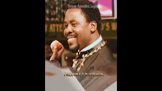 Please listen to this word of wisdom from God true servant senior prophet TB Joshua. God bless you