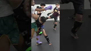 Controlled but Intense Sparring!